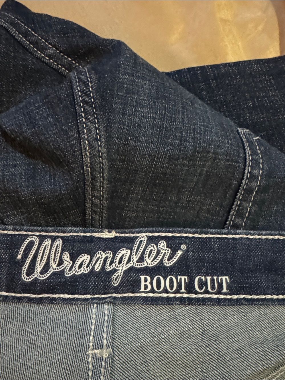 Wrangler Women’s Dark Blue Boot Cut Jeans - Picture 4 of 6